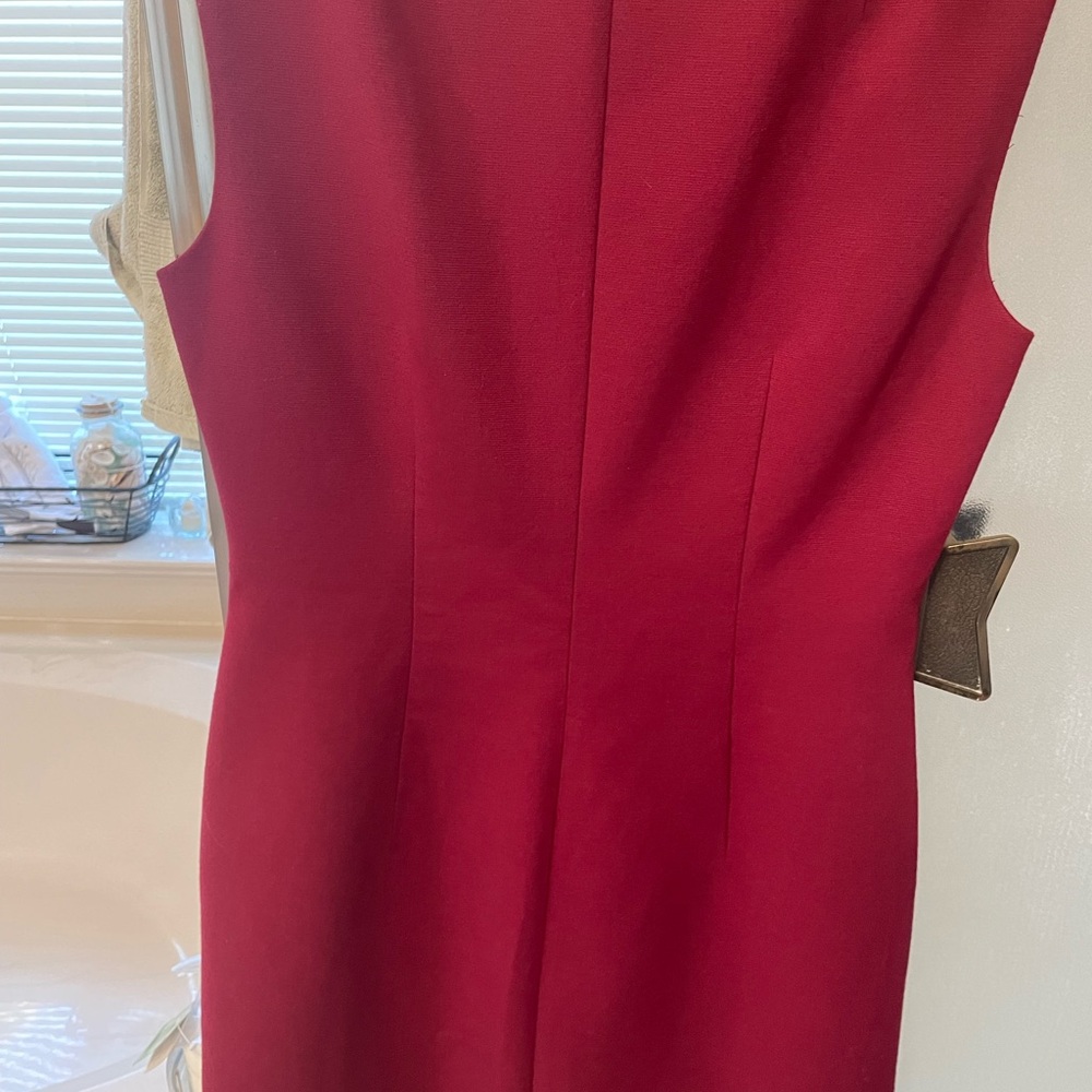 Very nice dress in maroon color like new